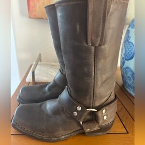 Frye Harness inspired custom made boots 7 1/2